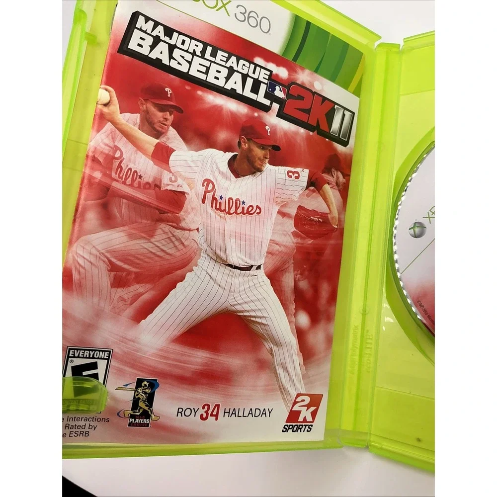 Major League Baseball 2K11 (Xbox 360) Complete CIB Game - Tested! Cleaned!